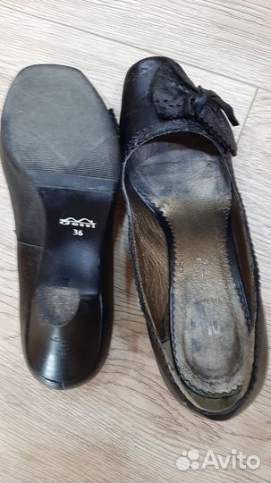 Туфли натуральная кожа 36