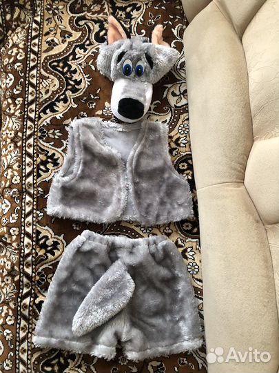 Новогодний костюм волка