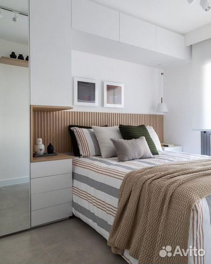 Шкаф над кроватью в спальню