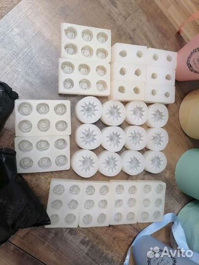 Силиконовые формы для изготовления цветов из шокол