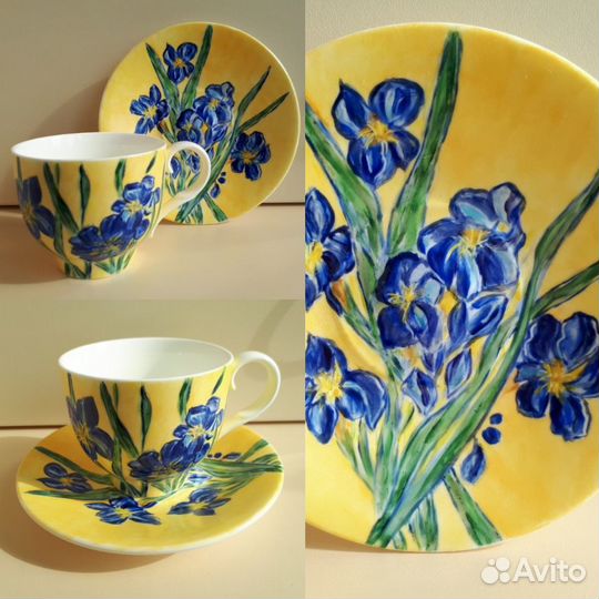 Роспись фарфора, керам. плитки, раковин для ванной