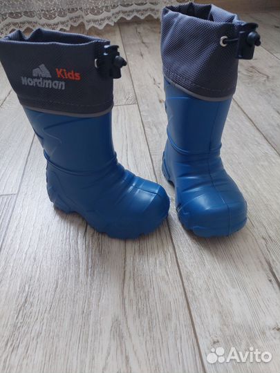 Детские резиновые сапоги 22-23 размер