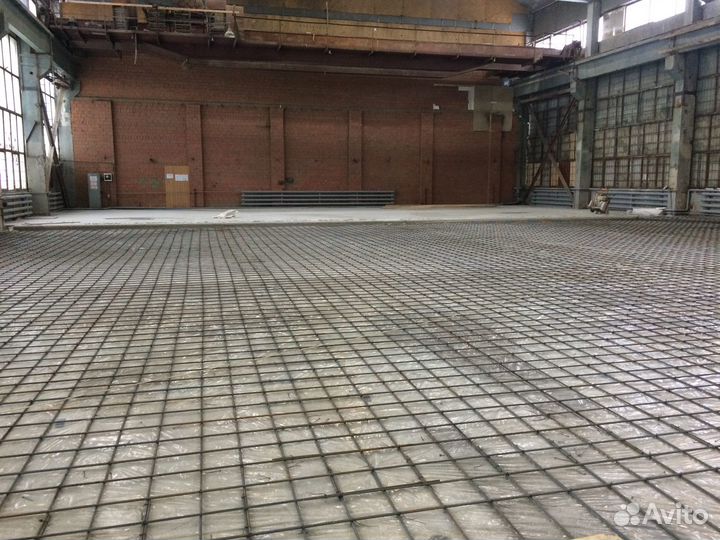 Бетонный пол с топпингом