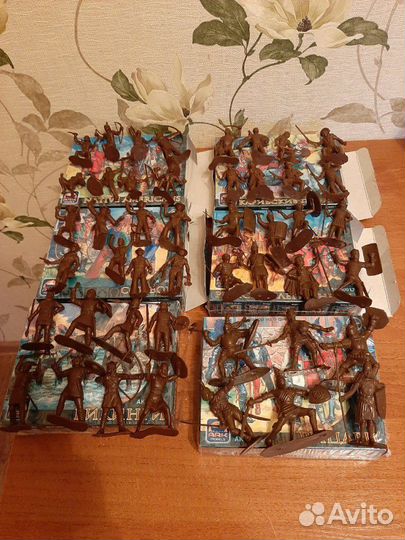 Солдатики индейцы,викинги,римляне,пираты Арк Модел