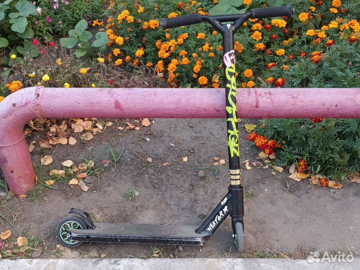 Трюковой самокат на запчасти