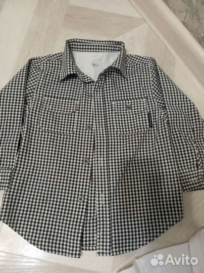 Рубашки для мальчика от 1 до 5 лет