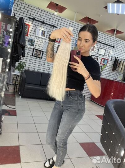 Наращивание волос Премиум 60 см