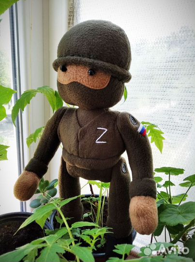 Мягкая Игрушка Солдат спецназ, Zанаших