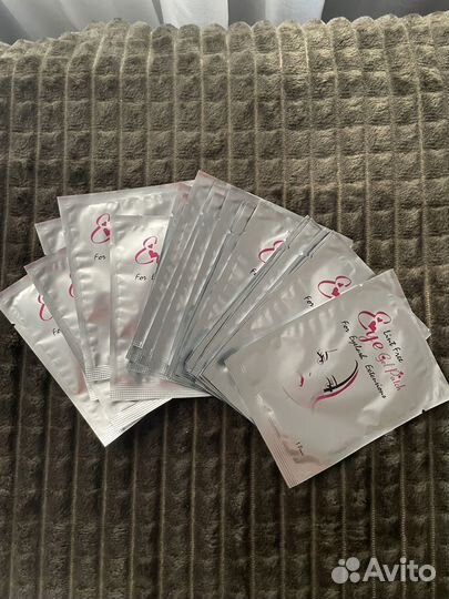 Для наращивания ресниц патчи, активатор клея