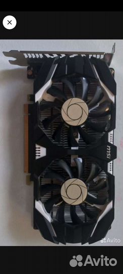 Видеокарта gtx 1050 msi