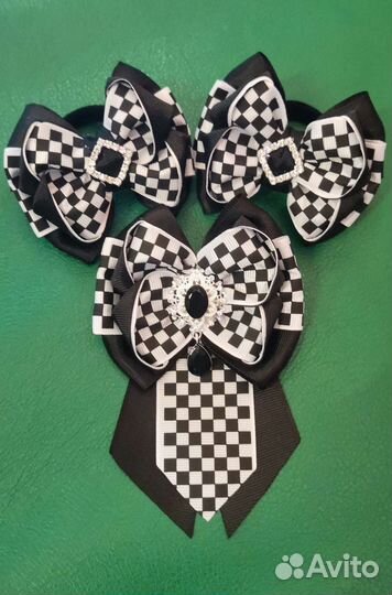 Школьные банты и галстук