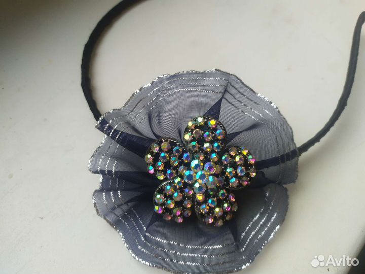 Ободок для волос ручной работы