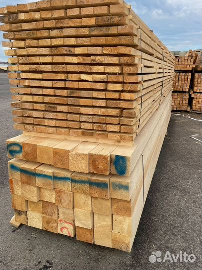 Доска обрезная от производителя