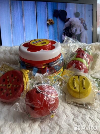 Деревянная шнуровка