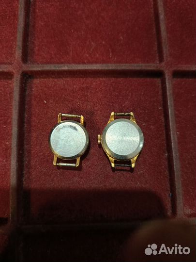 Женские наручные часы позолота ау