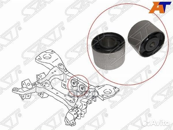 Сайлентблок крепления редуктора (комплект) niss