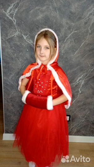 Герда: 4 варианта с накидкой и муфтой