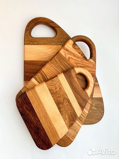Набор разделочных досок из дерева