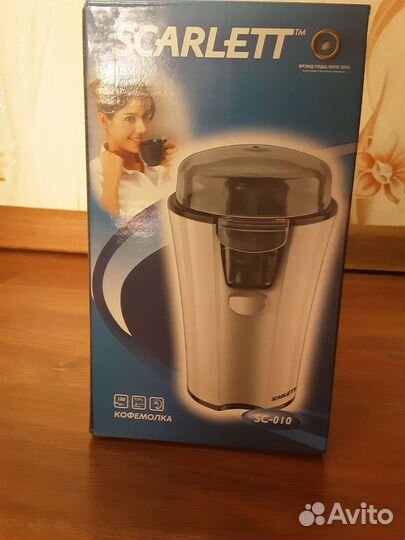 Кофемолка scarlett электрическая новая