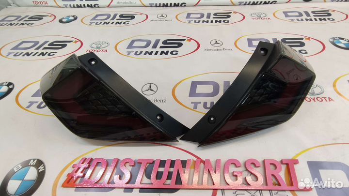 Стоп сигналы Honda civic 17-21г дымчатые