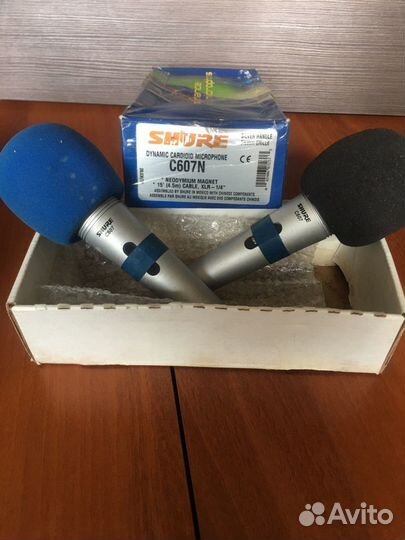 Микрофоны проводные Shure