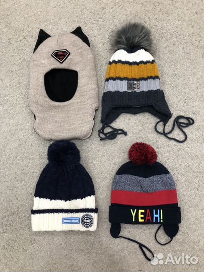 Шапка для мальчика 50-52
