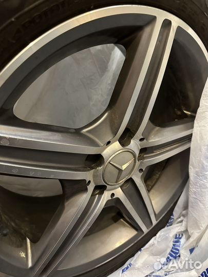 Колеса на mercedes r17 зимние шипованные