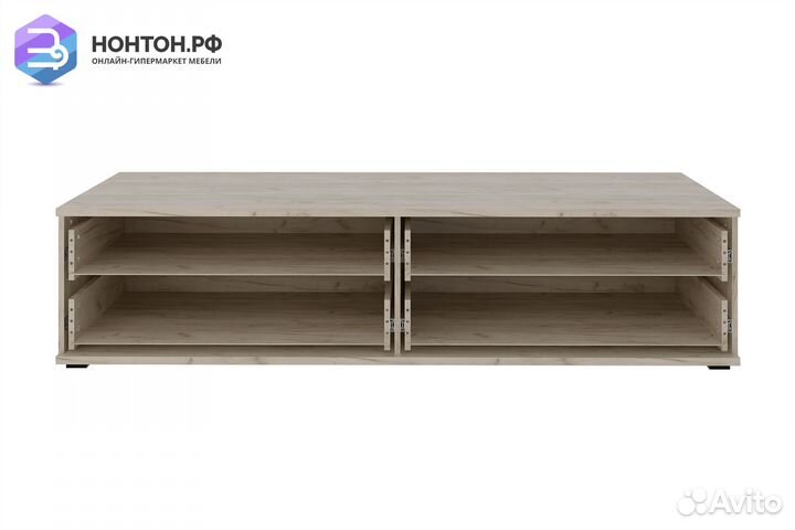 Тв-Тумба с 4-мя ящиками Альянс дуб крафт / белый г