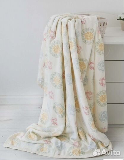 Плед. хлопок 100,180200