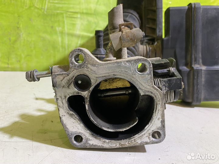 Заслонка патрубок резонатор Hyundai Accent