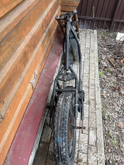 Рама с колесами мотоцикла имз, Урал или К 750