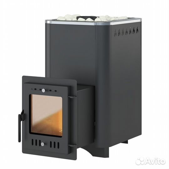 Печь для бани везувий Русичъ Антрацит 22 (210) 