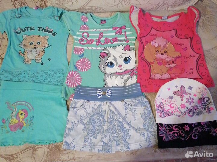 Вещи пакетом на 2-5 лет