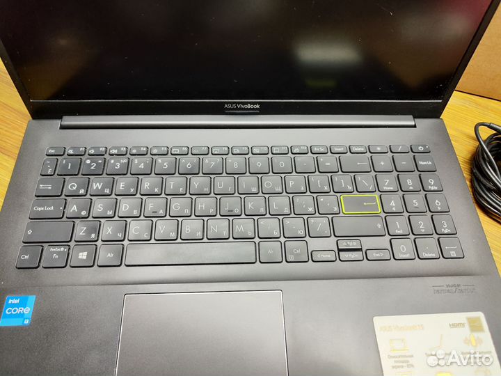 Ноутбук asus vivobook черный