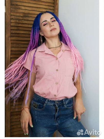 Новая женская льняная блузка. 44размер