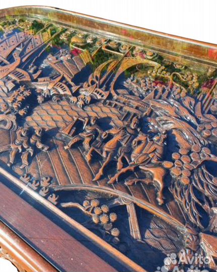 Столик с резьбой - комплект