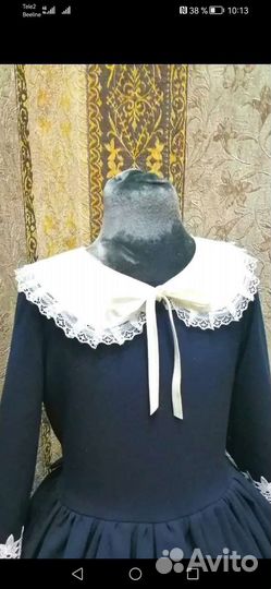 Воротник съемный белый