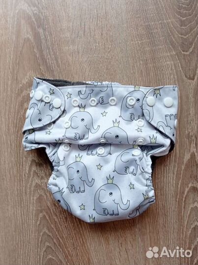 Многоразовый подгузник+ 4 вкладыша