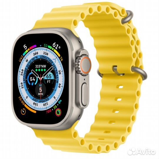 Apple Watch Ultra GPS, 49 мм, корпус из титана