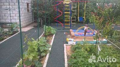 Дорожка садовая резиновая