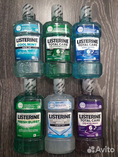 Листерин 500мл. ополаскиватель для рта