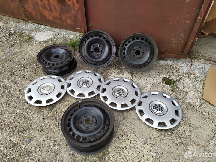 Оригинальные штампованные диски Volkswagen