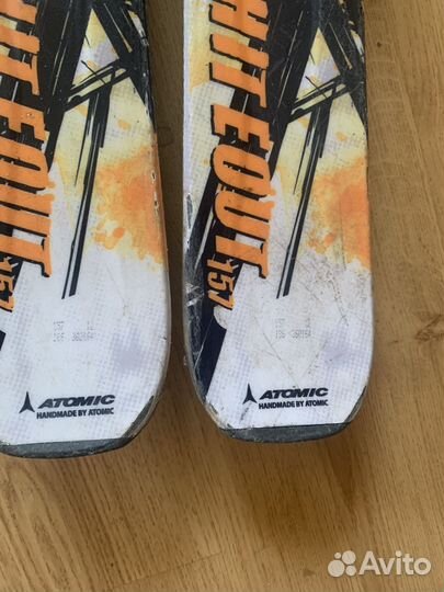 Горные лыжи Atomic Nomad Whiteout 157 см