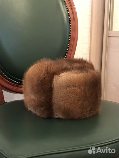 Мужская шапка натуральный мех