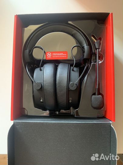 Игровые наушники HyperX cloud alpha S blackout
