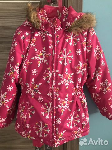 Комплект зимний huppa(куртка + штаны на лямках)