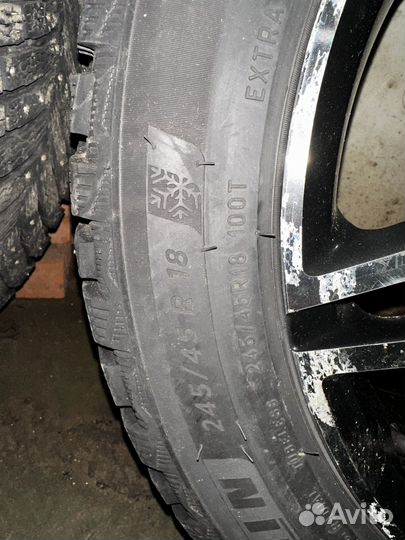 Комплект колес mercedes 18 зимние