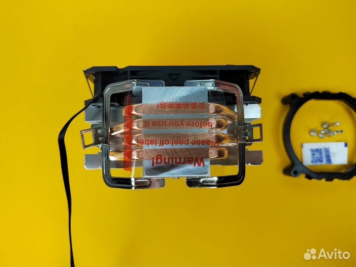Кулер Башенный RGB свет 180 W 3PIN Универсальный
