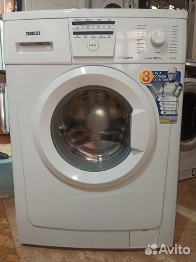 Стиральная машина atlant 5 кг