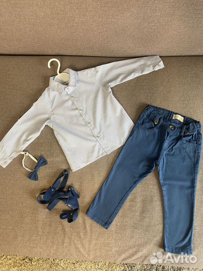 Рубашка и брюки для мальчика 98-104
